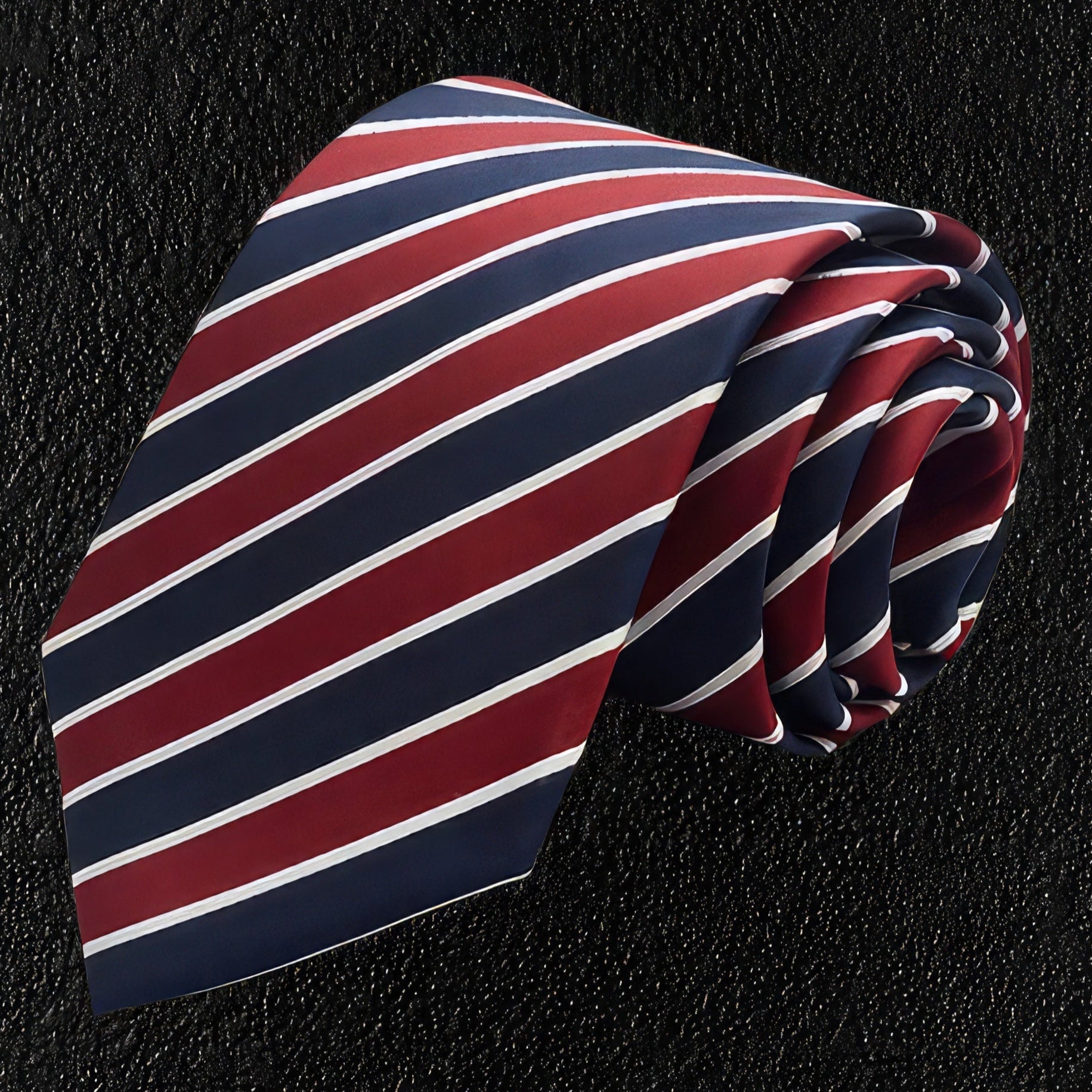 Red Blue  Business Tie