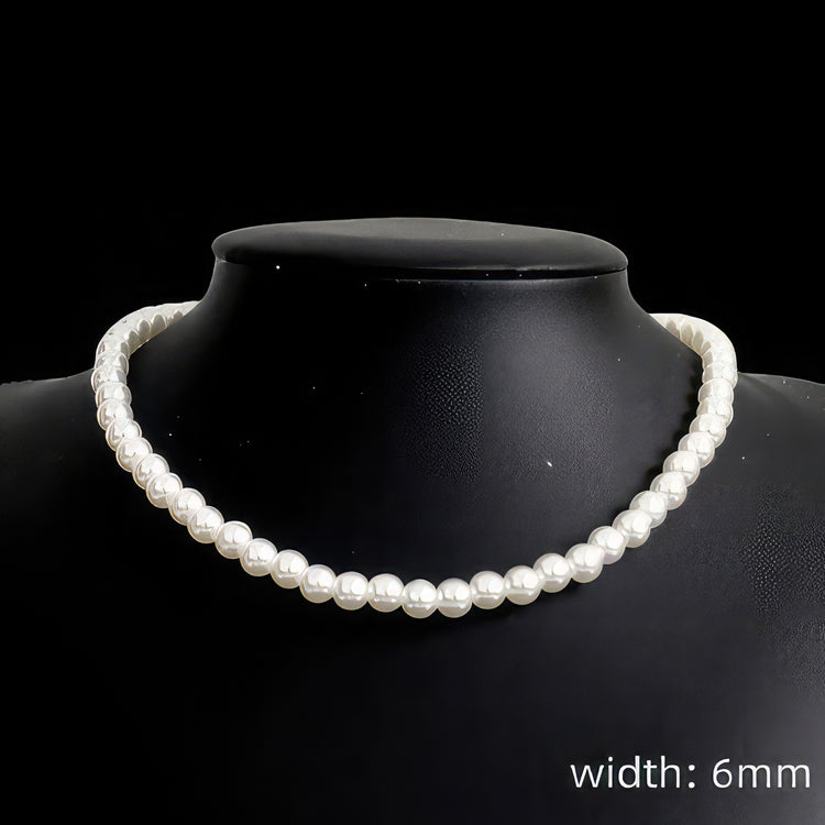 Man's Pearl Necklace