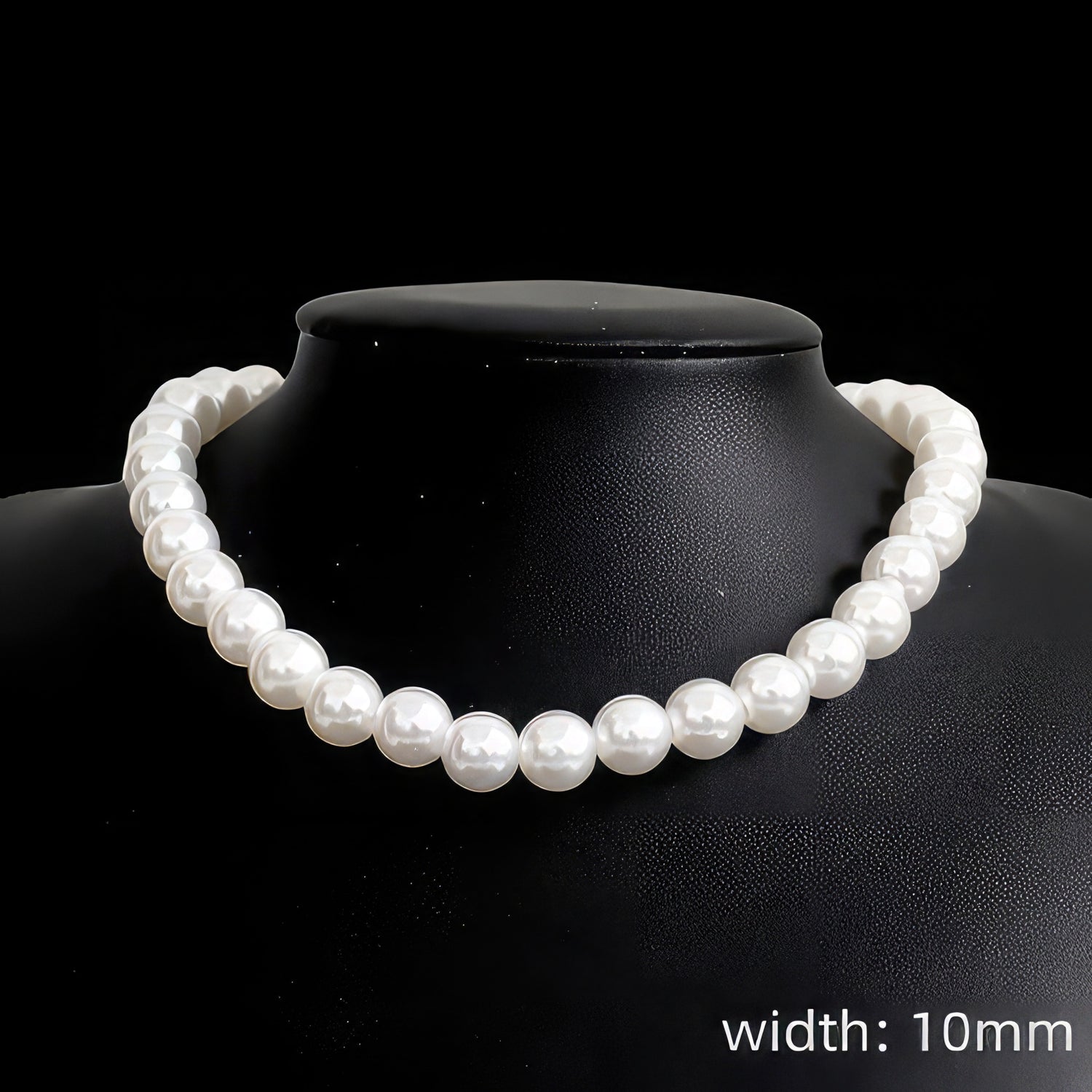 Men's String Of Pearl Necklace