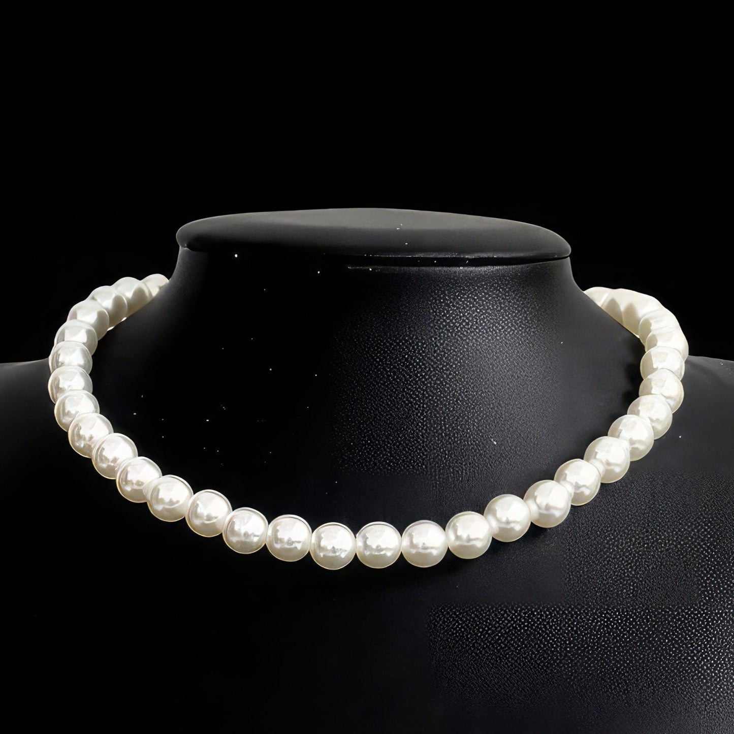 Men's Imitation Pearl Necklace