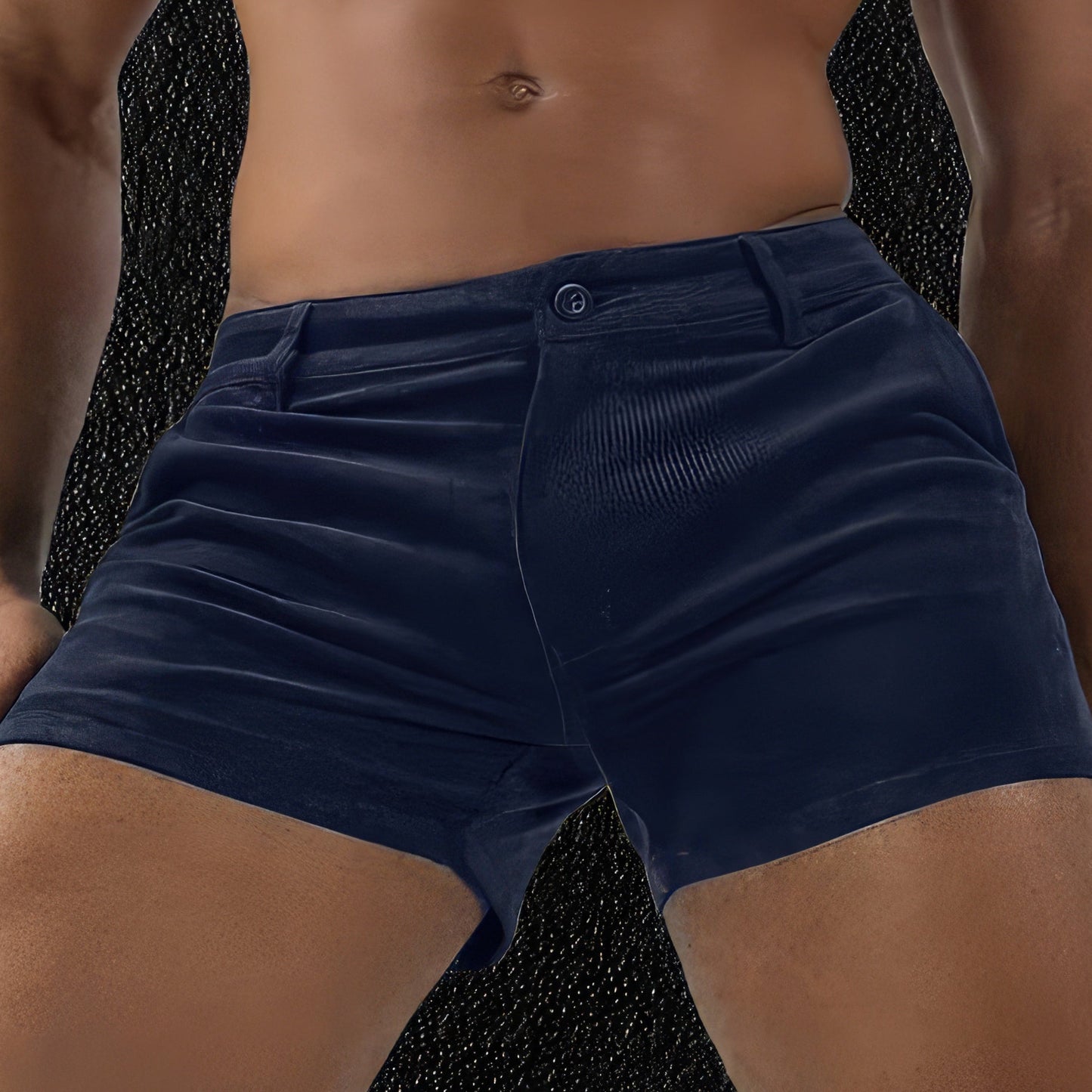 Men's Tight Corduroy Shorts