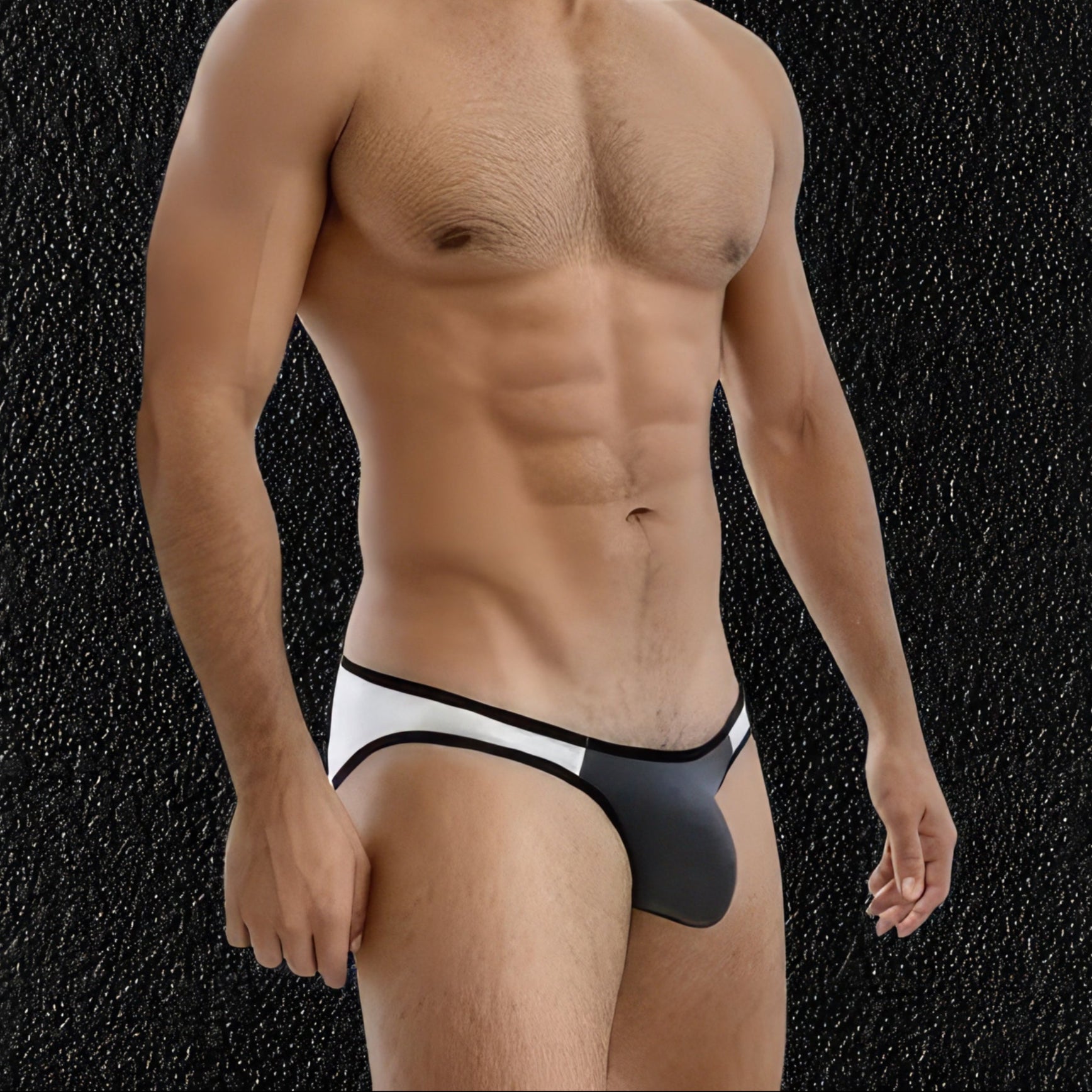 Sleek Bulging Briefs