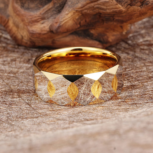 Dazzling Tungsten Ring For Men