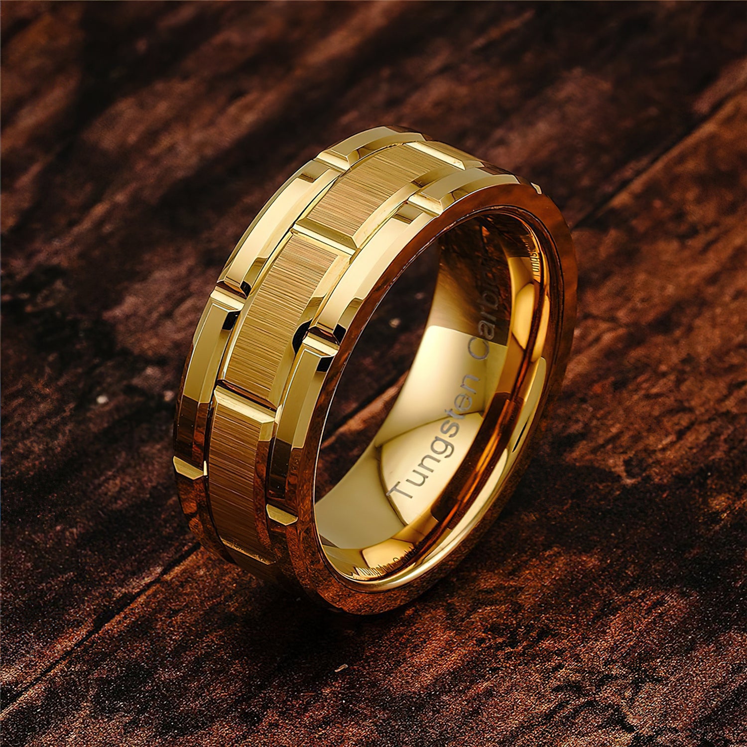 Zuringa Men's tungsten carbide ring