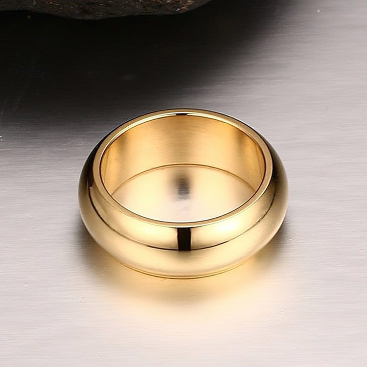 Stainless Steel Round Round Ring