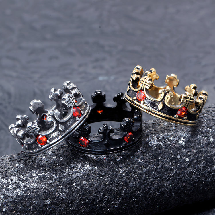 Men's Royal Crown Ring