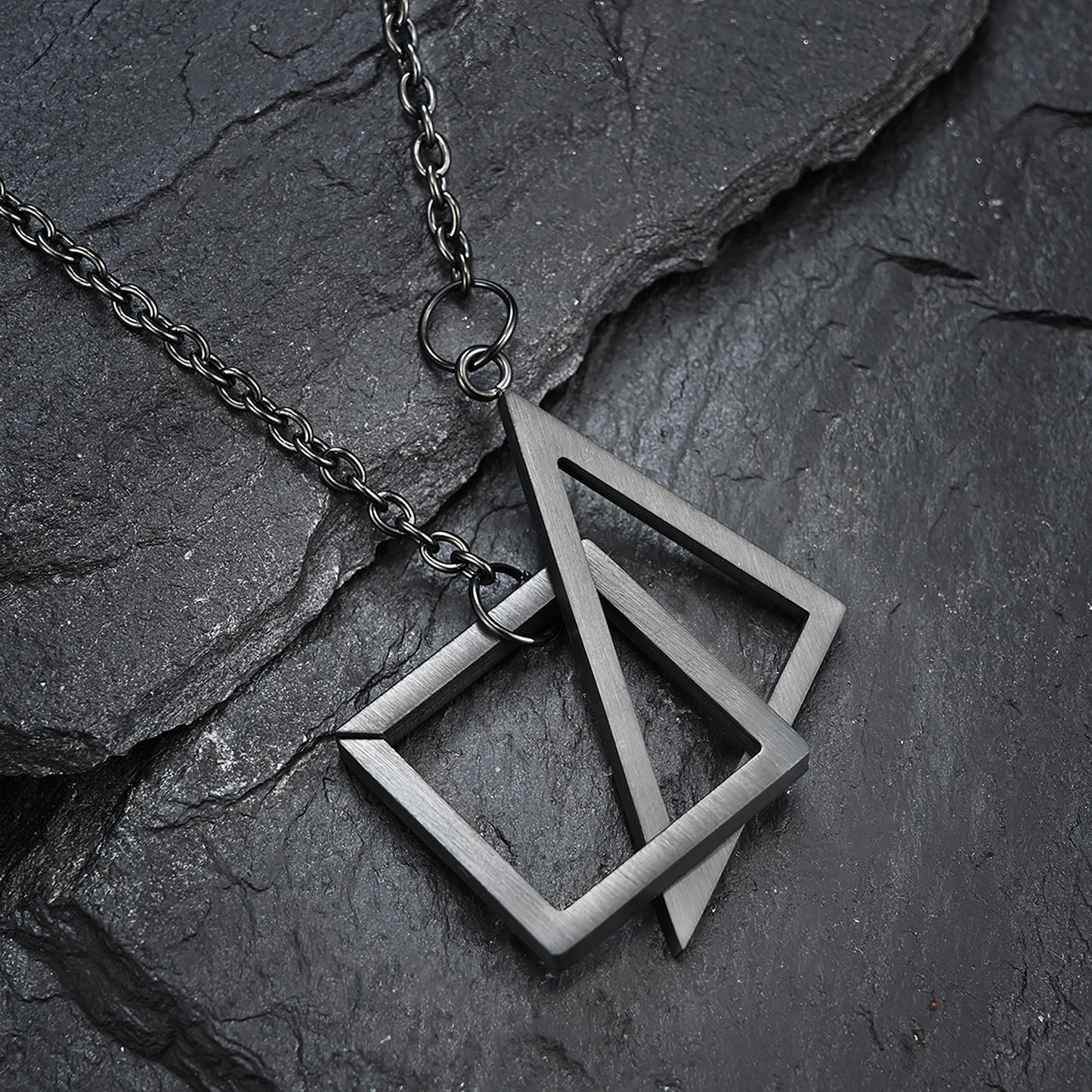 Square & Triangle Pendant