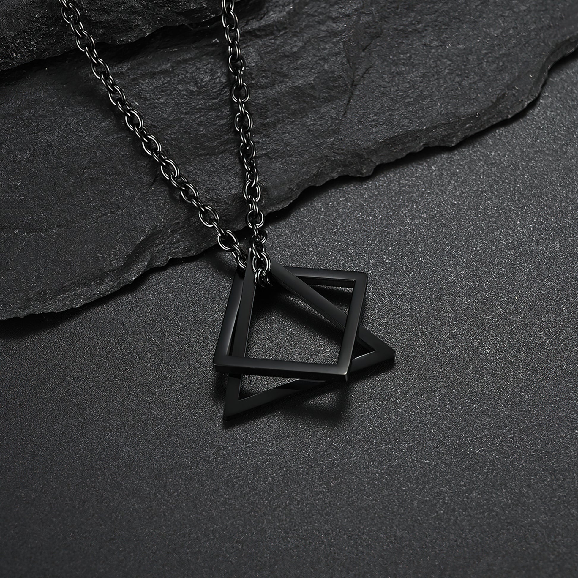 Square & Triangle Pendant