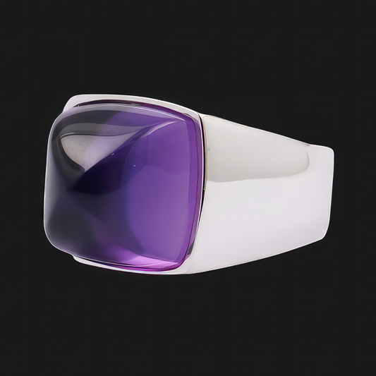 Sterling Silver Amethyst Ring