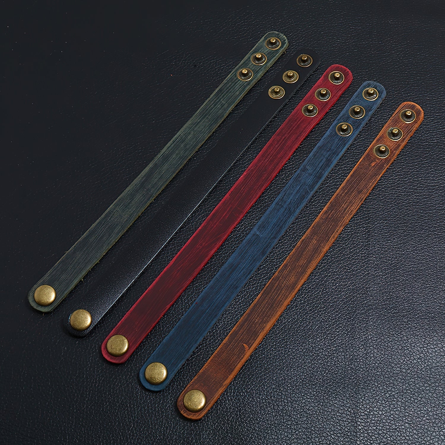 Minimalist Leather Bracelets For Men