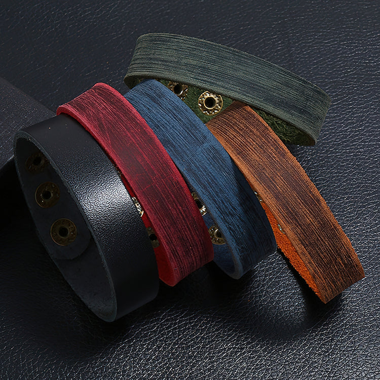 Men's Minimalist Leather Bracelets