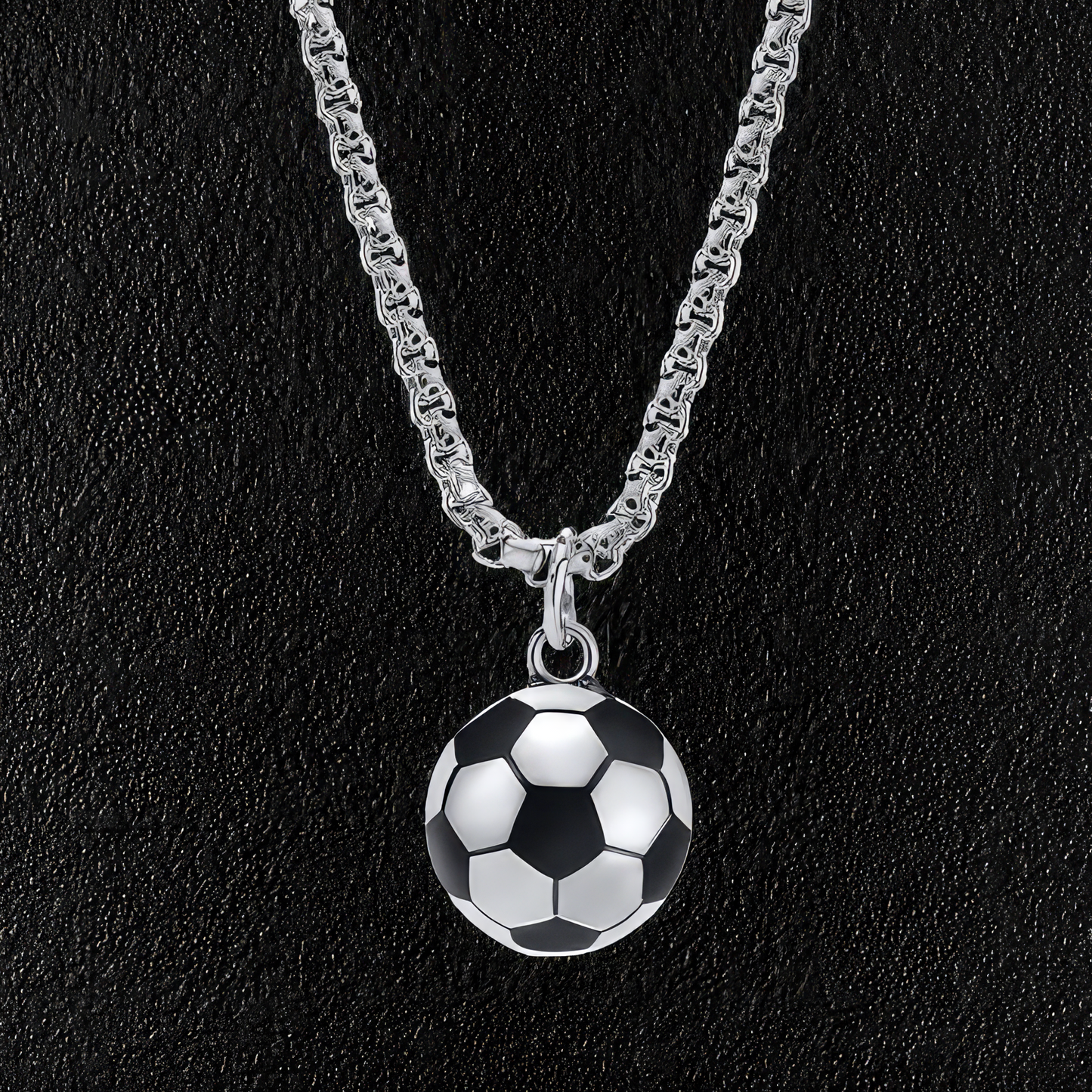 Football Pendant & Necklace