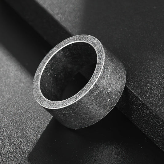 Men's Vintage Steel Ring