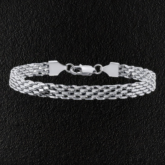 Stainless Steel Fine Link Bracelet