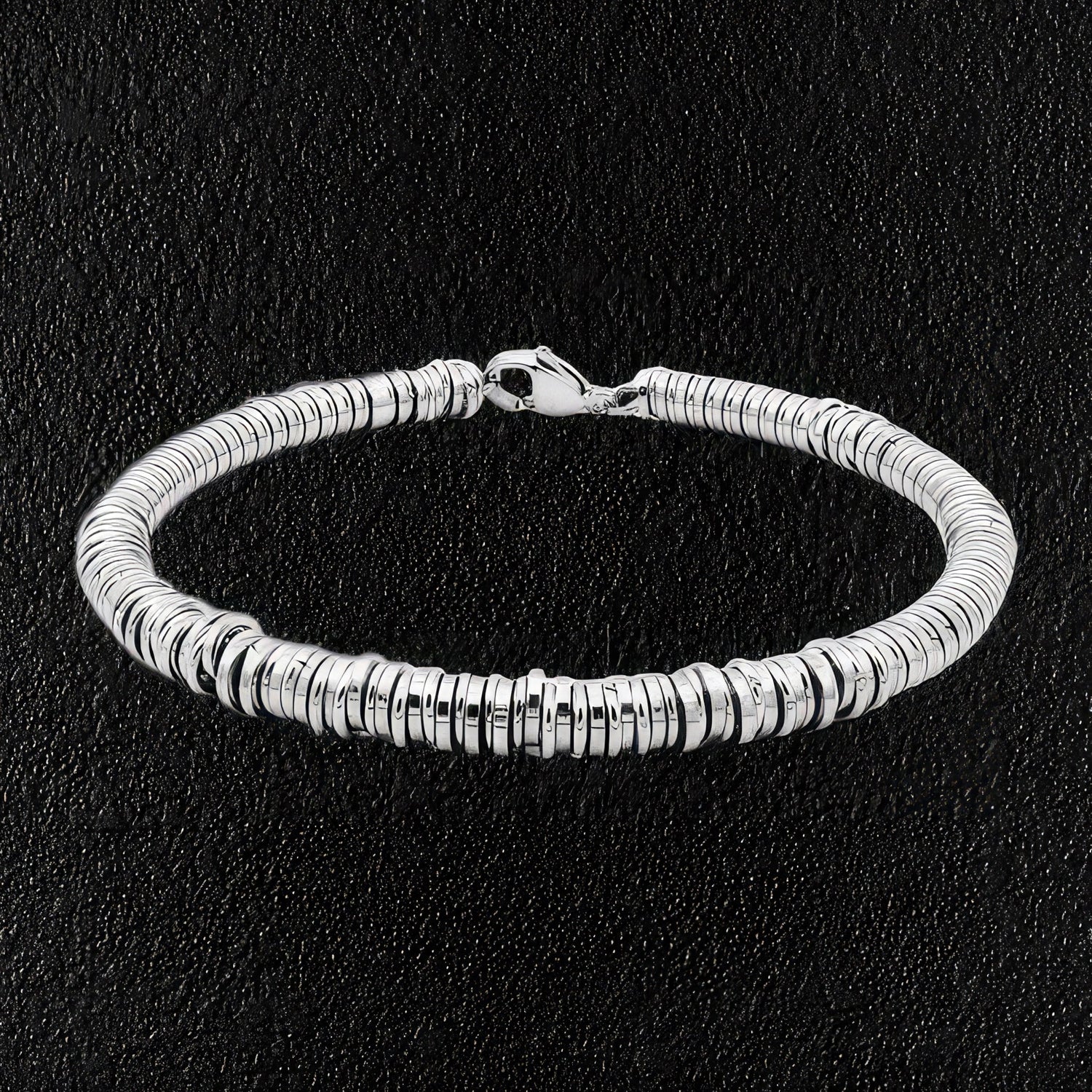 Steel Ring Bracelet